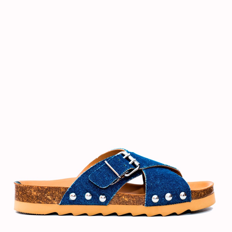 Javea blue jeans sandal | TakeMe®