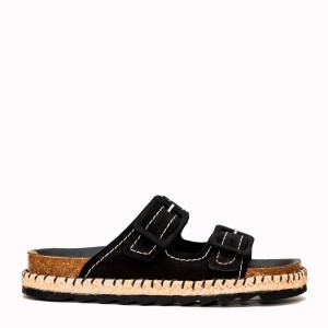 Sueca black tango leather sandal | TakeMe®