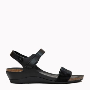 Torrevieja black pony sandal | TakeMe®