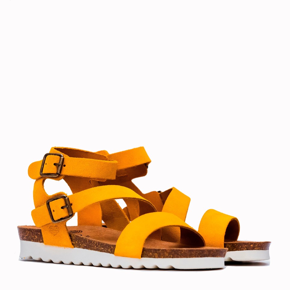 Mustard yellow hot sale sandals target